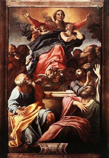 Annibale Carracci Assumption of the Virgin Mary France oil painting art